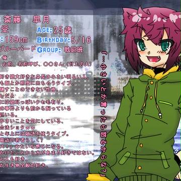 【B*V*B】斉藤皐月 【ブルーバード】
