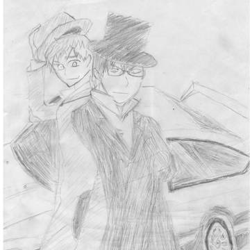 虚構の王連載終了記念イラスト