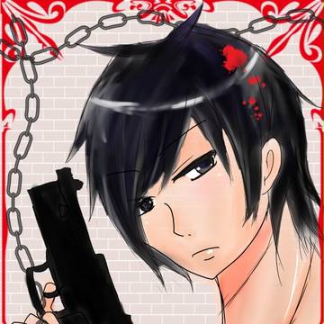 拳銃男子