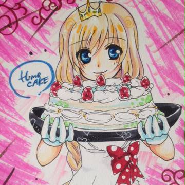 オリジナル　姫ケーキ