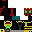 仮面ライダーオーズ　タトバコンボ　minecraft用スキン