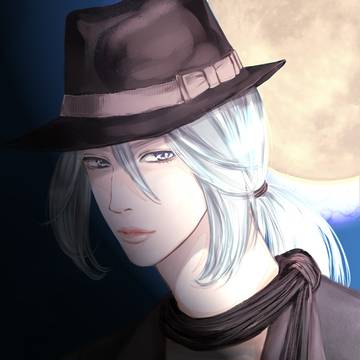 闇に隠れて