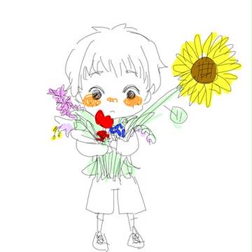 落書き　ぎゅっ