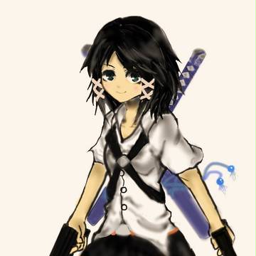 二丁二刀流少女