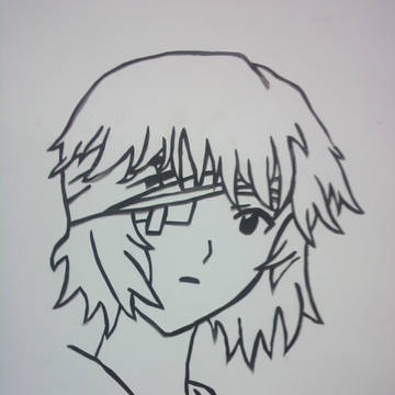 切り絵綾波レイ