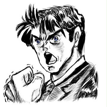 なにをするだぁー