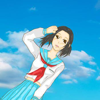 セーラー服の女の子