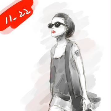 走
