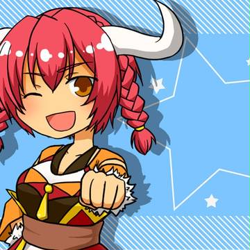 ツノ娘ちゃん