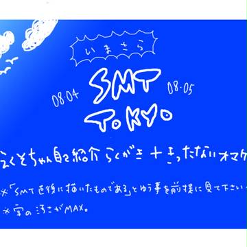 いまさらすぎるTOKYO,SMTらくがき