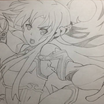 描いてみた（＾∇＾）