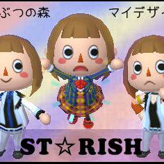 【どうぶつの森】うたプリST☆RISH＋春歌風衣装