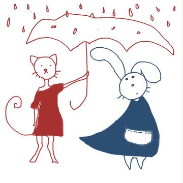 濡れますよ