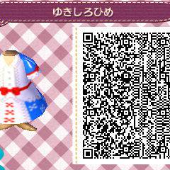 【とび森】雪白姫【QRコード】
