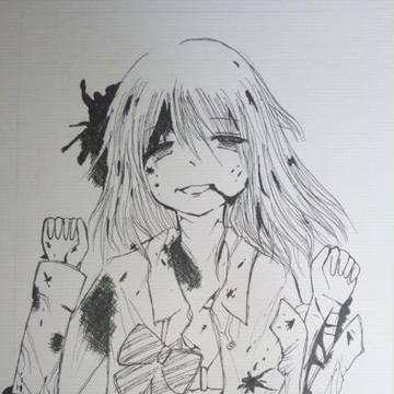 傷だらけにして血まみれにして