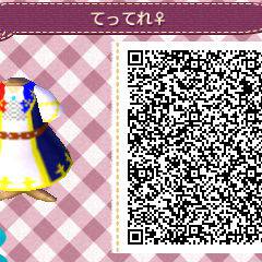【とび森】テッテレ王子風ｗ【QRコード】