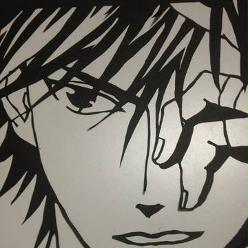 【切り絵】白石蔵之介