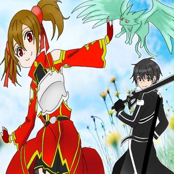 キリト＋シリカ