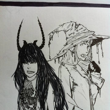 the lady dragon and her friend