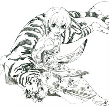 ２０１０年年賀状絵