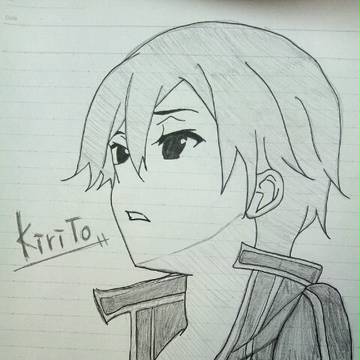 キリトくん模写