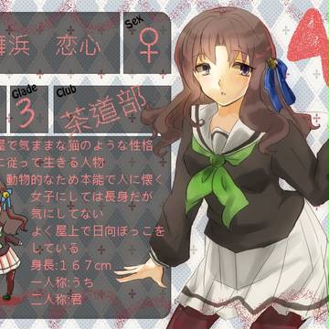 【雨高】舞浜　恋心【キャラシ】