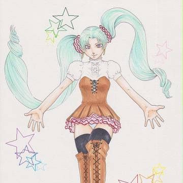Anti-Matter 擬人化(アナログ)
