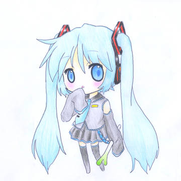 初音ミク　♪　【塗らせて頂きました】
