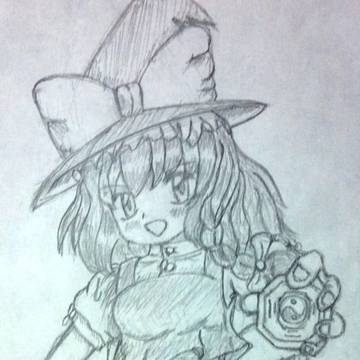 手描き魔理沙さん