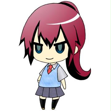 描いてもらったやつを塗ってみた