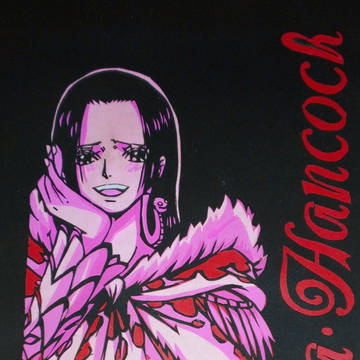 ワンピースハンコック切り絵