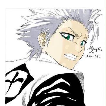 Bleach 日番谷東獅郎 (模写)