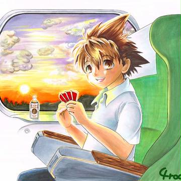 修学旅行にて