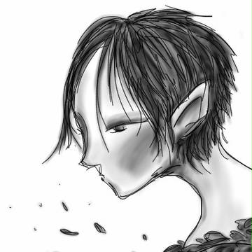 Elf Boy with Wings (Shaded)