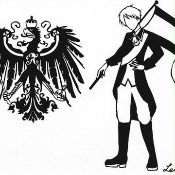 【切り絵】黒鷲