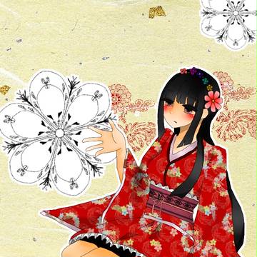 年賀状の絵やねん