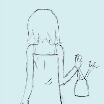 練習:後ろ姿