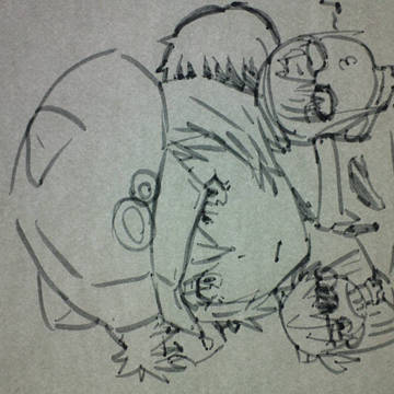 落描き