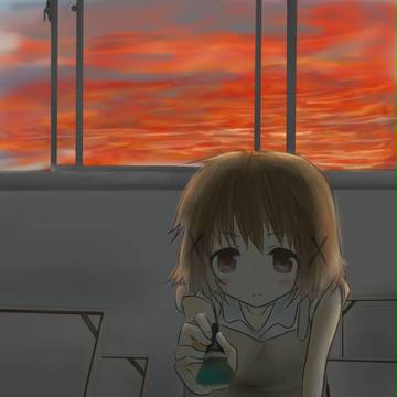 夏休みの美術室