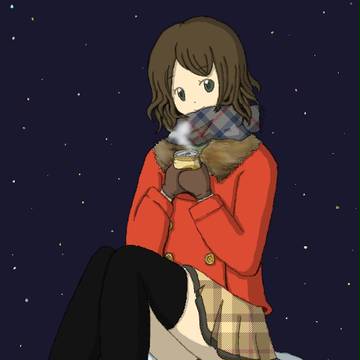 雪と星