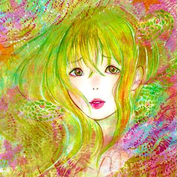 蛇の女の子