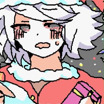サンタさんコスの風介