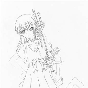 Mk12　擬人化