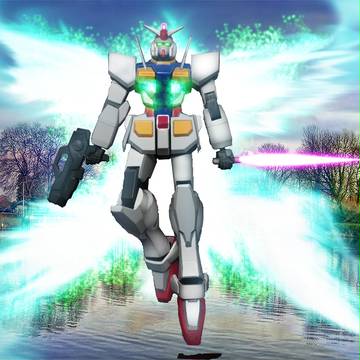 GN-000 Oガンダム（実戦配備型）GNフェザー