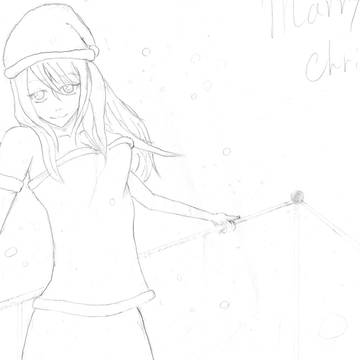christmas lady