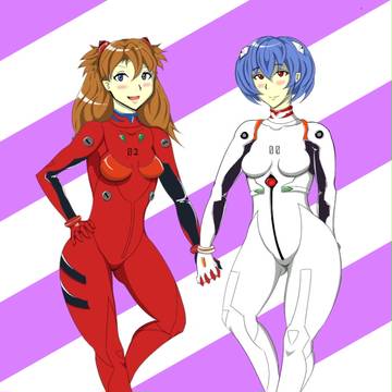 レイとアスカ