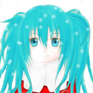 初音ミク＠ろりサンタ