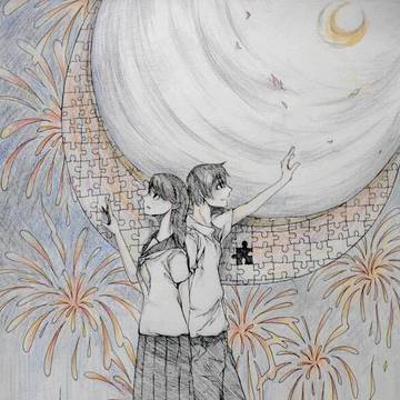 夜が揺れている
