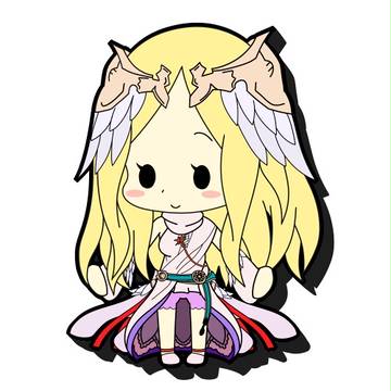 ラバーストラップ風ひじりん