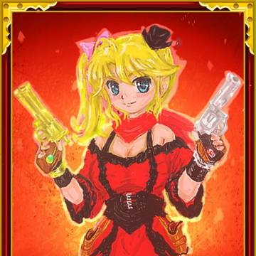 [戦コレイラコン2オリジナル武将]ビリー・ザ・キッド(♀)